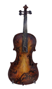 Vine-covered violin